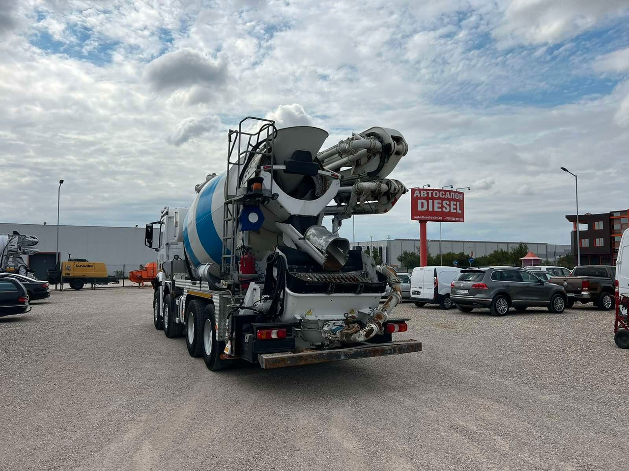 Mercedes-Benz AROCS 3251 CIFA MAGNUM MK28.4L - Camion pompe: photos 5 Mercedes-Benz AROCS 3251 CIFA MAGNUM MK28.4L - Camion pompe: photos 5