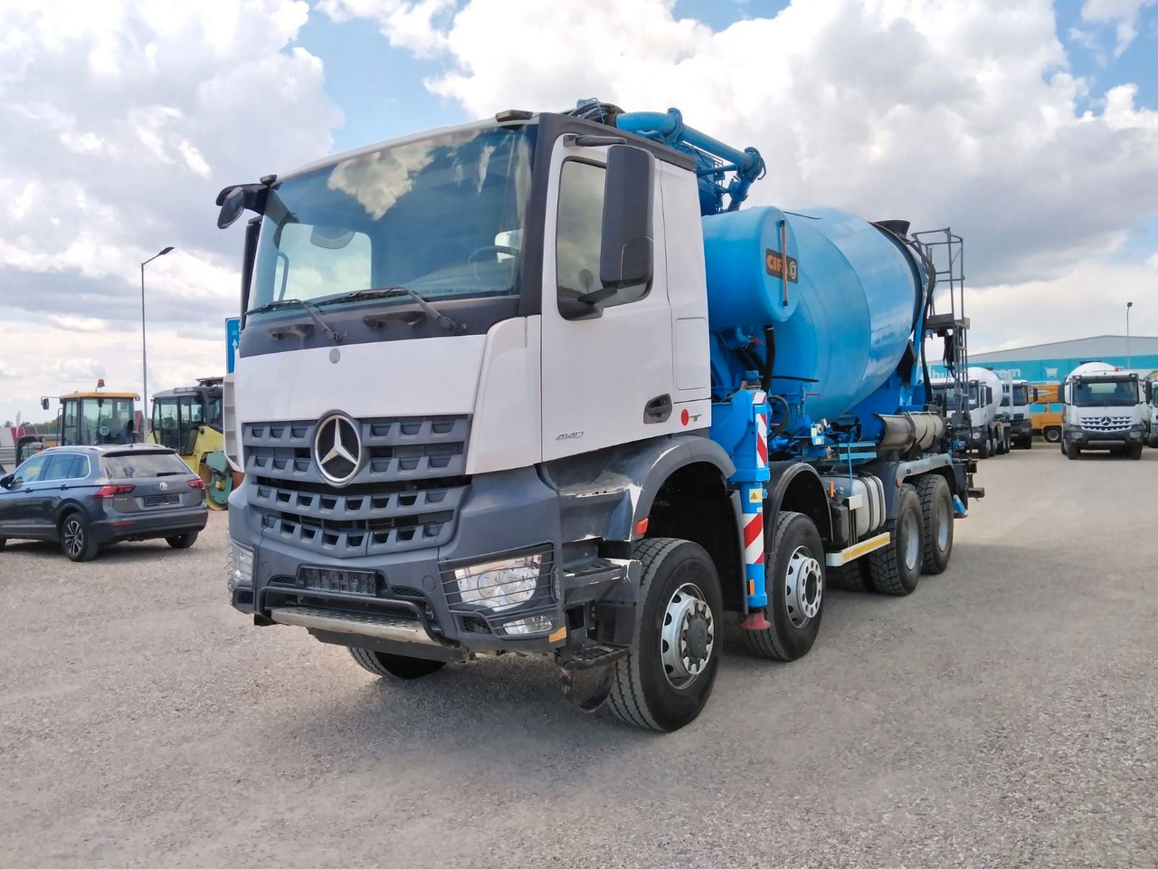 Mercedes-Benz AROCS 4140 CIFA MAGNUM MK28.4L 8X6 - Camion malaxeur pompe: photos 3 Mercedes-Benz AROCS 4140 CIFA MAGNUM MK28.4L 8X6 - Camion malaxeur pompe: photos 3