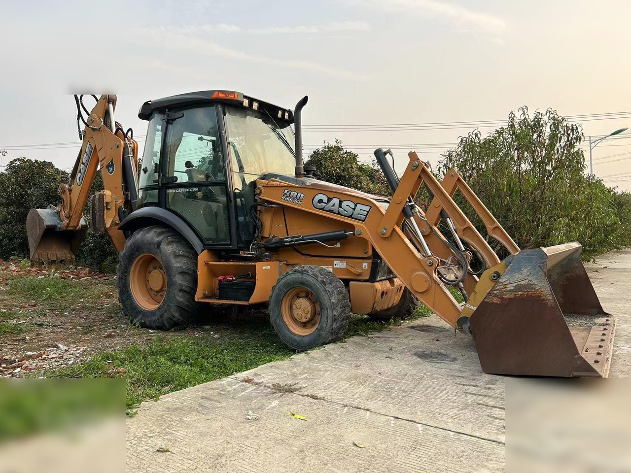 CASE 580 - Tractopelle: photos 2 CASE 580 - Tractopelle: photos 2