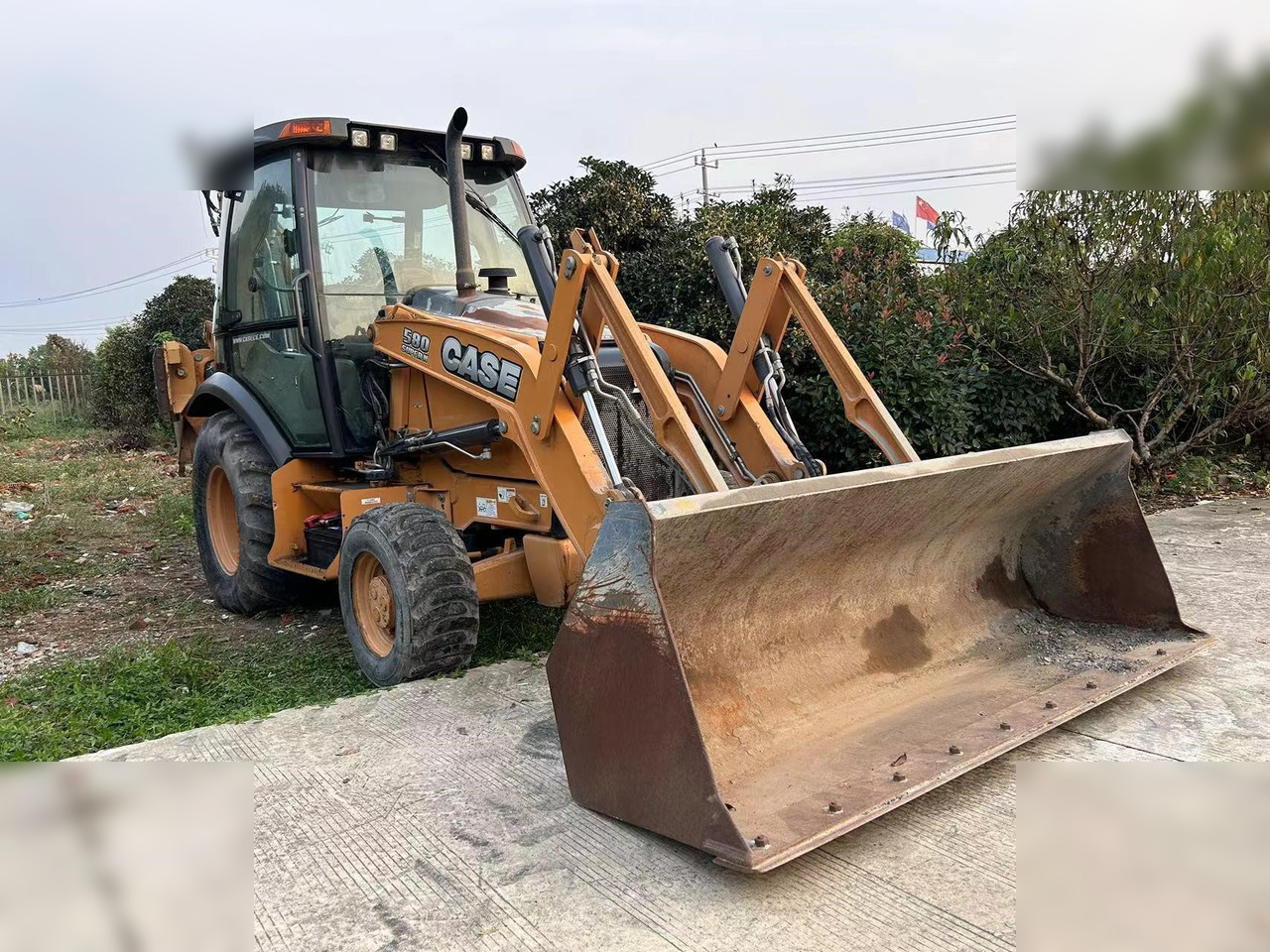 CASE 580 - Tractopelle: photos 5 CASE 580 - Tractopelle: photos 5