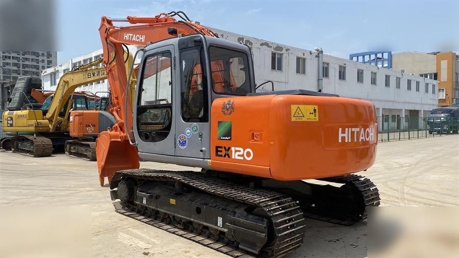 HITACHI EX120 - Pelle sur chenille: photos 4 HITACHI EX120 - Pelle sur chenille: photos 4