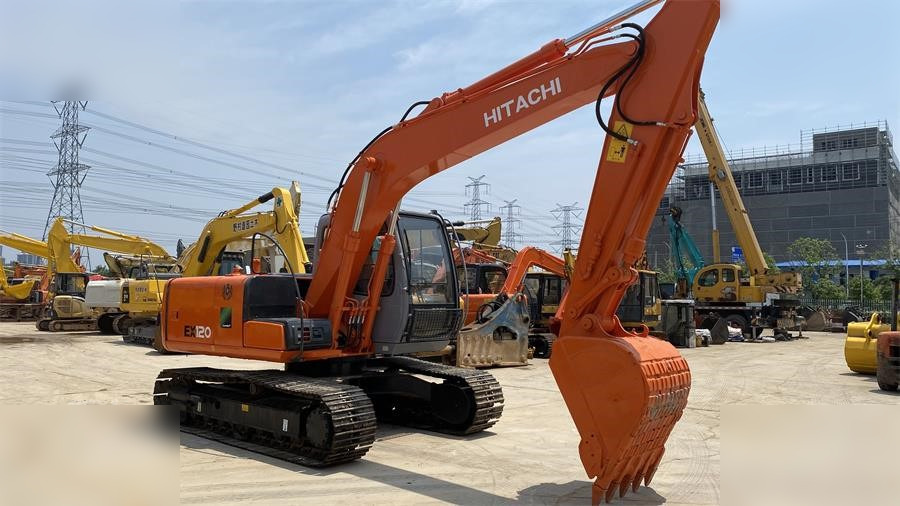 HITACHI EX120 - Pelle sur chenille: photos 3 HITACHI EX120 - Pelle sur chenille: photos 3