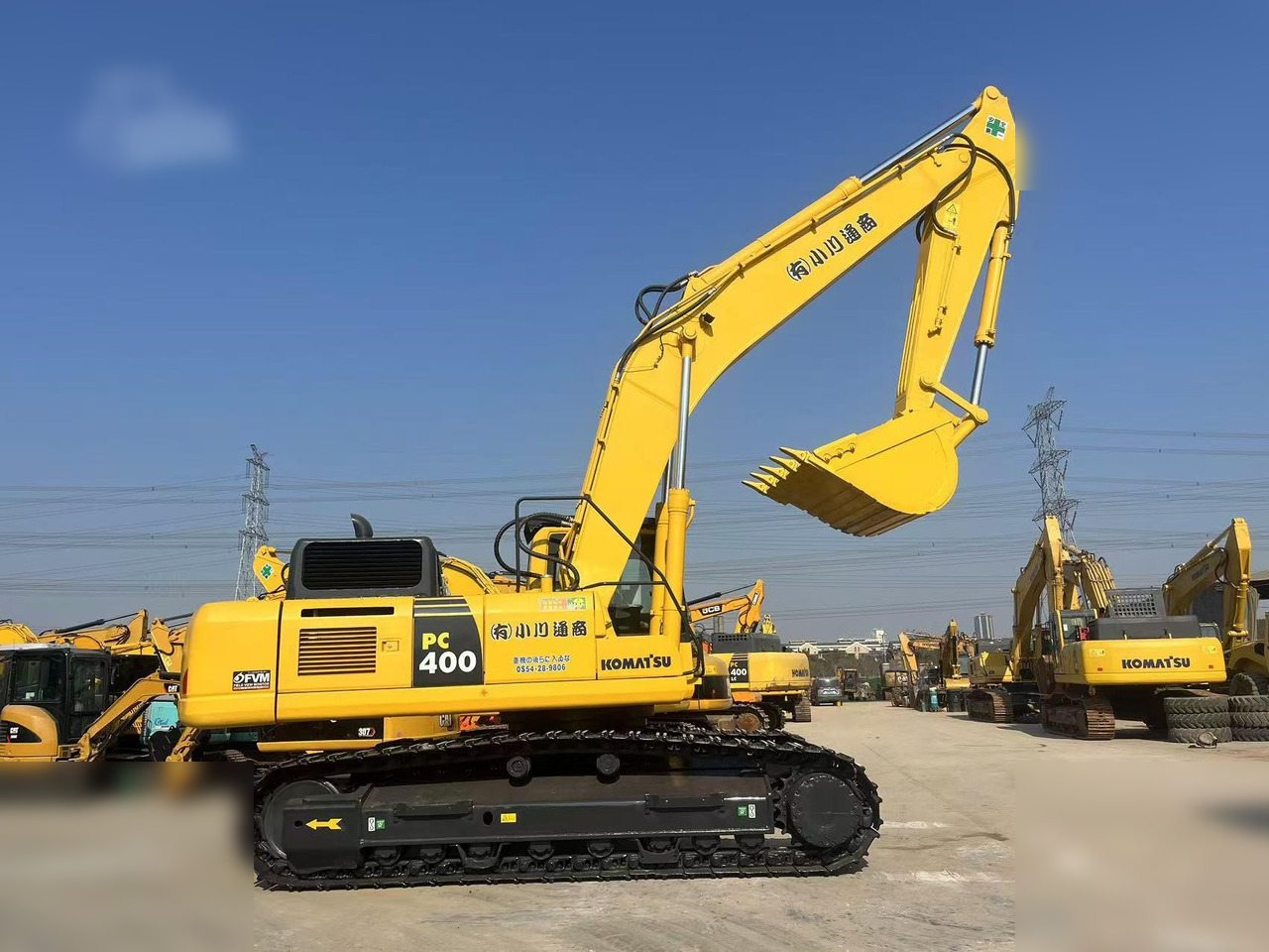KOMATSU PC400-8R - Pelle sur chenille: photos 1 KOMATSU PC400-8R - Pelle sur chenille: photos 1