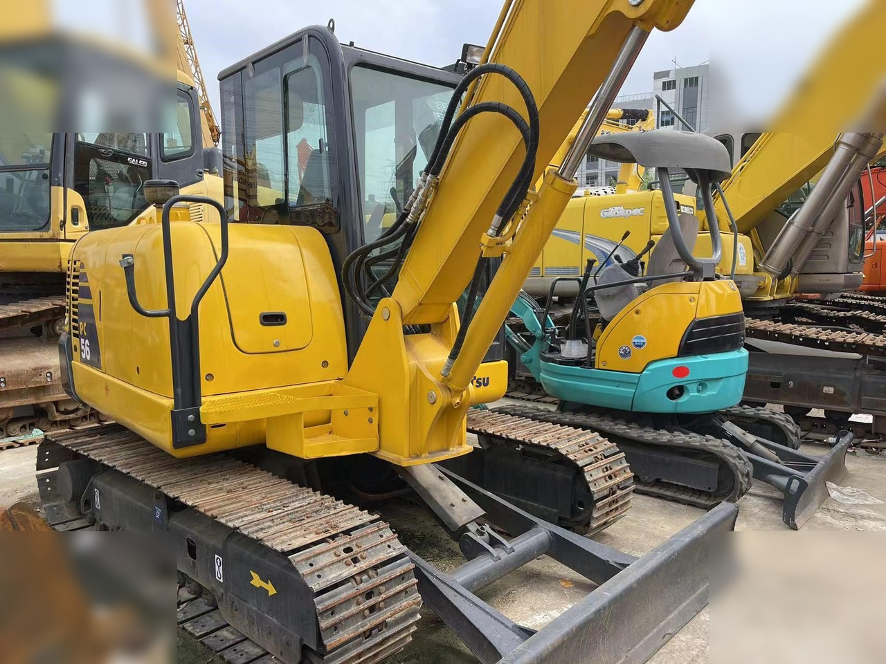 KOMATSU PC56-7 - Mini pelle: photos 2 KOMATSU PC56-7 - Mini pelle: photos 2