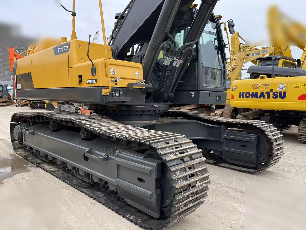 Pelle sur chenille VOLVO EC480DL: photos 6