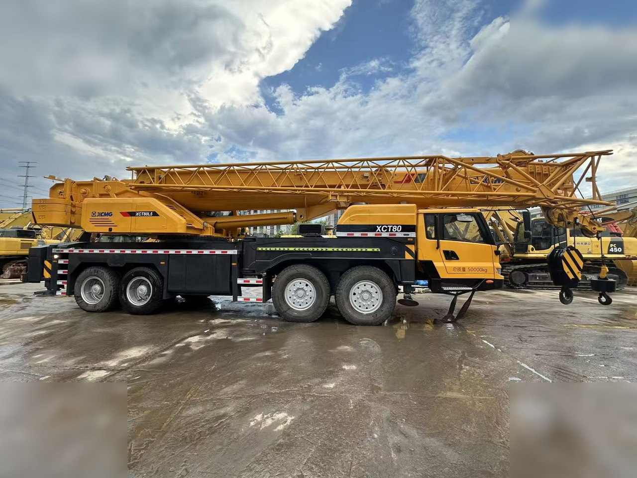 XCMG XCT80L5 - Grue mobile: photos 2 XCMG XCT80L5 - Grue mobile: photos 2