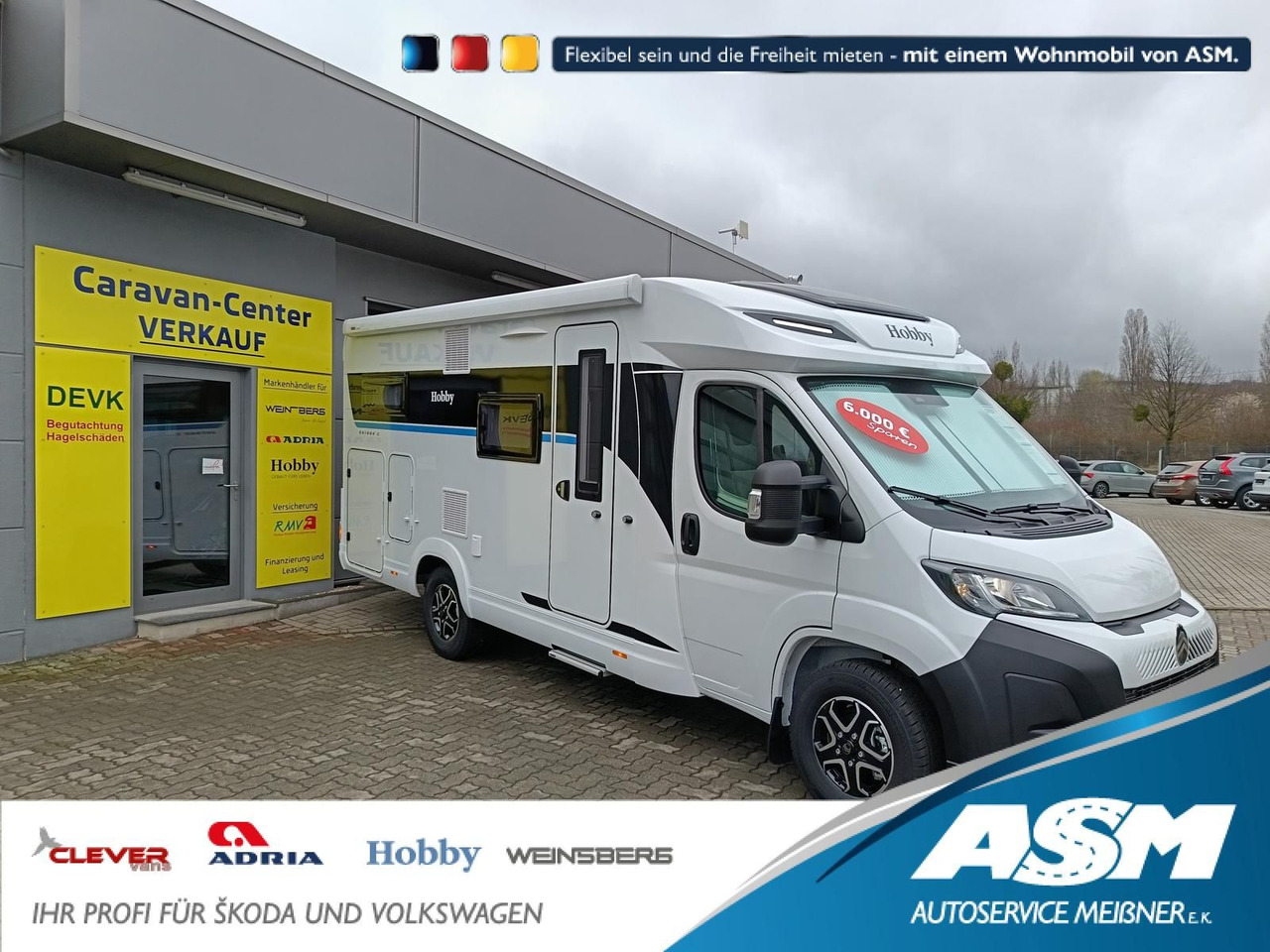 Hobby Ontour C680 GE*AUTOMATIK*LITHIUM*MARKISE*SOFORT* - Camping-car profilé: photos 1 Hobby Ontour C680 GE*AUTOMATIK*LITHIUM*MARKISE*SOFORT* - Camping-car profilé: photos 1