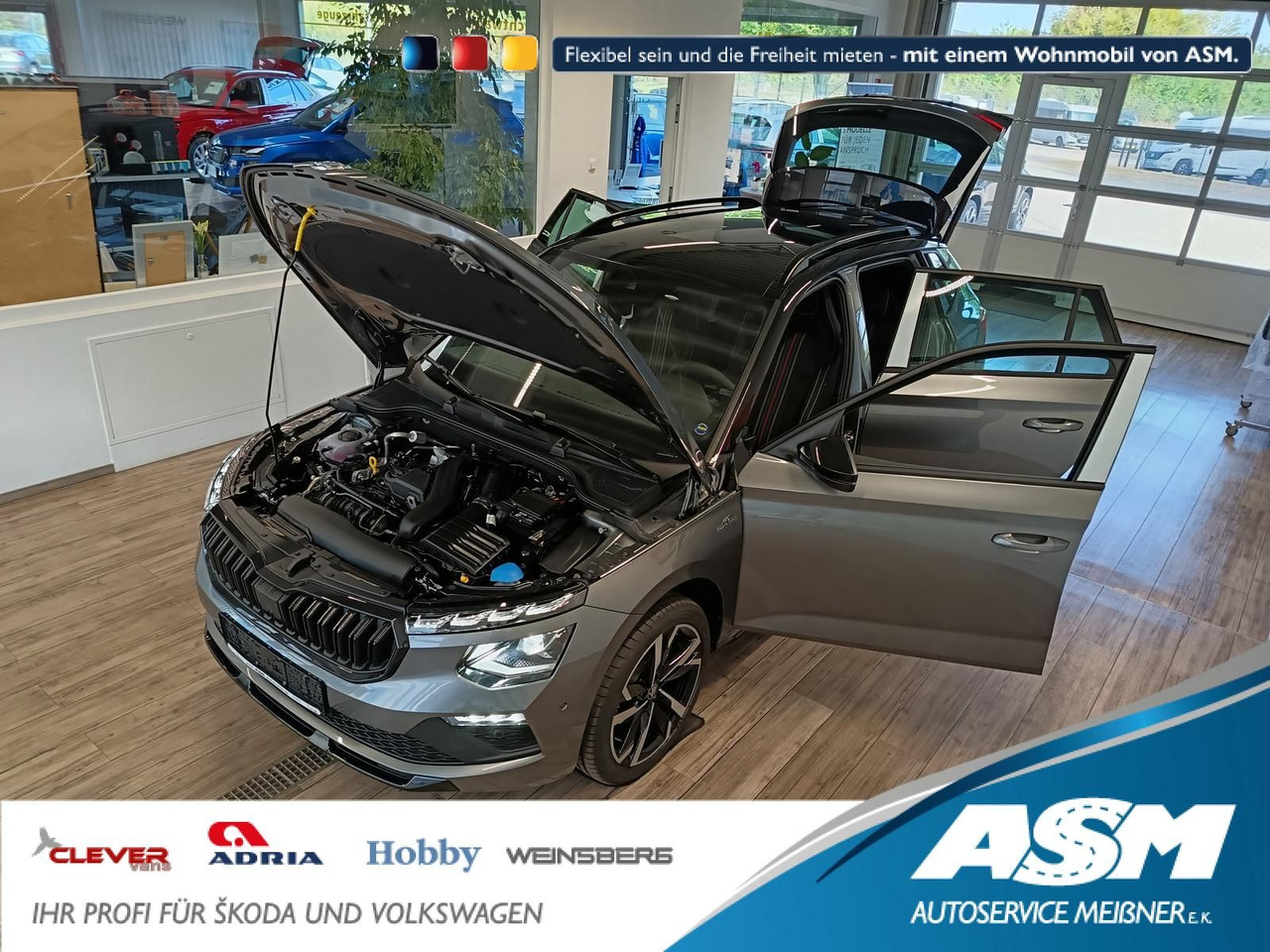 Skoda Kamiq Monte Carlo 1,5 TSI DSG*AHK*PANO*LED*ACC* - SUV: photos 1 Skoda Kamiq Monte Carlo 1,5 TSI DSG*AHK*PANO*LED*ACC* - SUV: photos 1