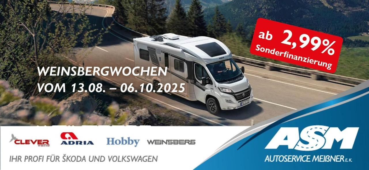 Weinsberg CaraSuite 650 MEG*MJ 2025*MARKISE*LITHIUM*SOFORT - Camping-car profilé: photos 1 Weinsberg CaraSuite 650 MEG*MJ 2025*MARKISE*LITHIUM*SOFORT - Camping-car profilé: photos 1