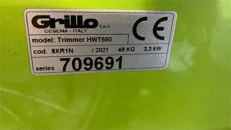 Grillo HWT 550 - Motofaucheuse: photos 1 Grillo HWT 550 - Motofaucheuse: photos 1