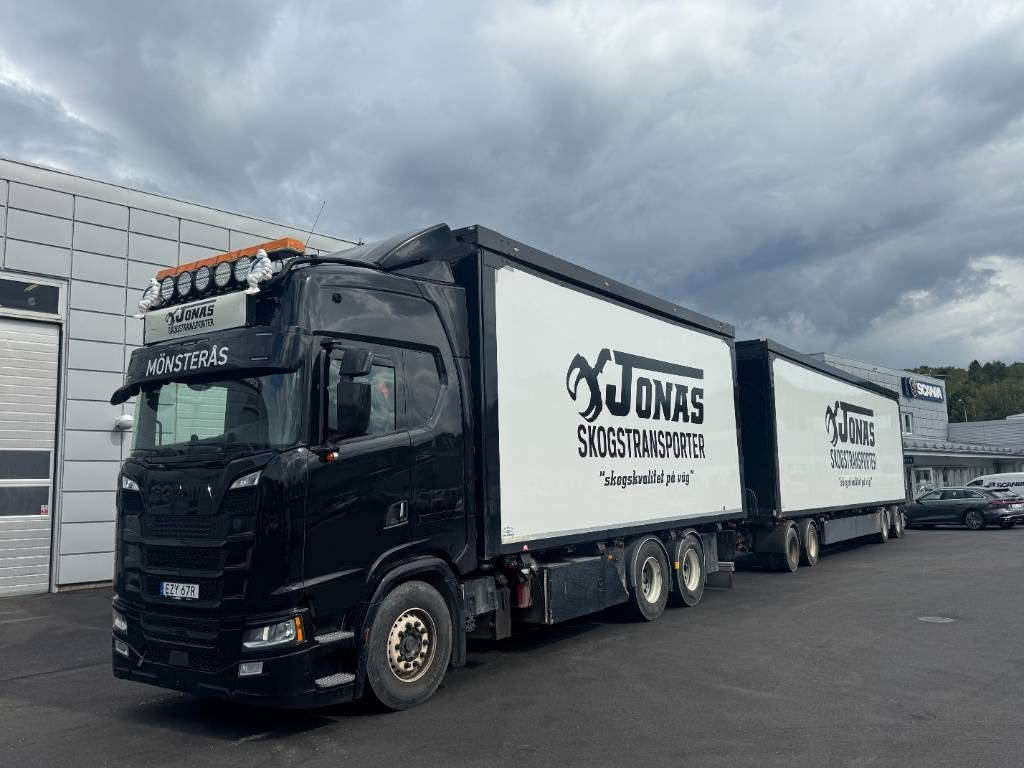 Scania S650 B6x2 Komplett flisekipage - Camion benne: photos 1 Scania S650 B6x2 Komplett flisekipage - Camion benne: photos 1