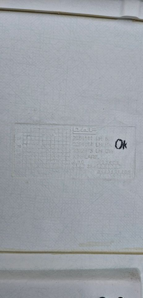 DAF XD NGD SPOILER OWIEWKA KLIN L/P NOWY 225111 225112 - Aérodynamique/ Spoilers pour Camion: photos 3 DAF XD NGD SPOILER OWIEWKA KLIN L/P NOWY 225111 225112 - Aérodynamique/ Spoilers pour Camion: photos 3