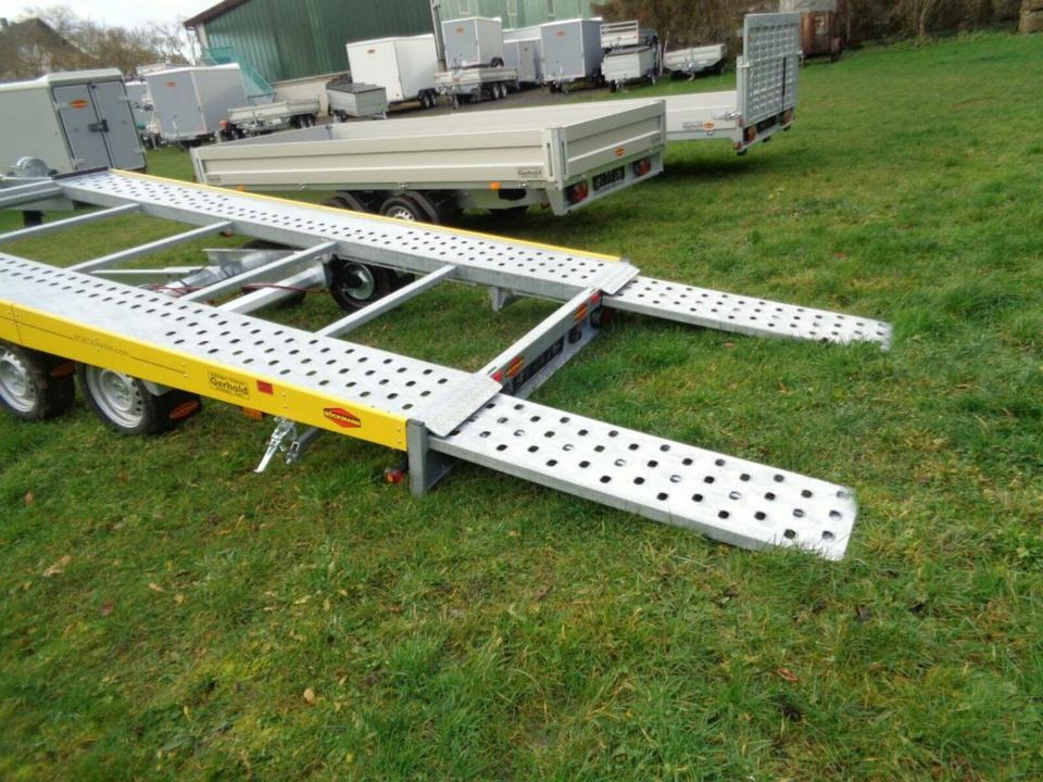 Böckmann PKW-Anhänger, Autotransporter, 3,5to. kippbar, 100 km/h - Remorque porte-voitures: photos 5 Böckmann PKW-Anhänger, Autotransporter, 3,5to. kippbar, 100 km/h - Remorque porte-voitures: photos 5