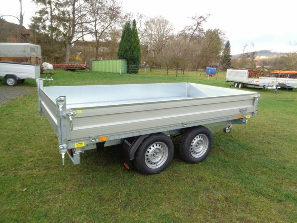 Böckmann PKW-Anhänger E-Pumpe Dreiseitenkipper 2,7 to Blechcover - Remorque benne: photos 4 Böckmann PKW-Anhänger E-Pumpe Dreiseitenkipper 2,7 to Blechcover - Remorque benne: photos 4