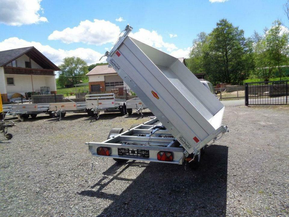 Remorque benne Böckmann PKW-Anhänger Elektro-Dreiseitenkipper 3,5 to. sofort: photos 16