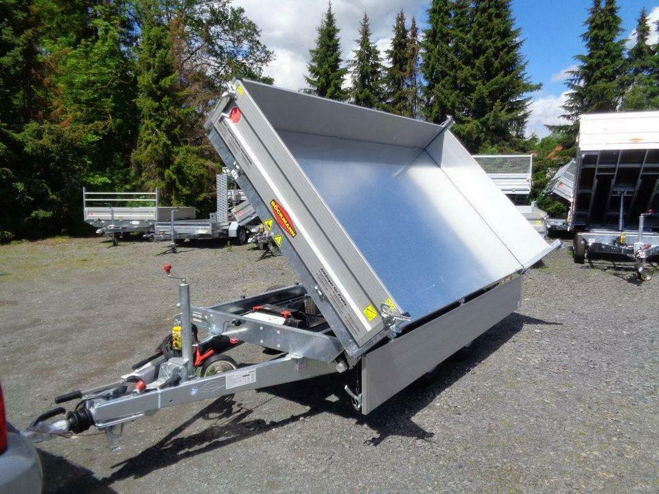 Remorque benne Böckmann PKW-Anhänger Elektro-Dreiseitenkipper 3,5 to. sofort: photos 12