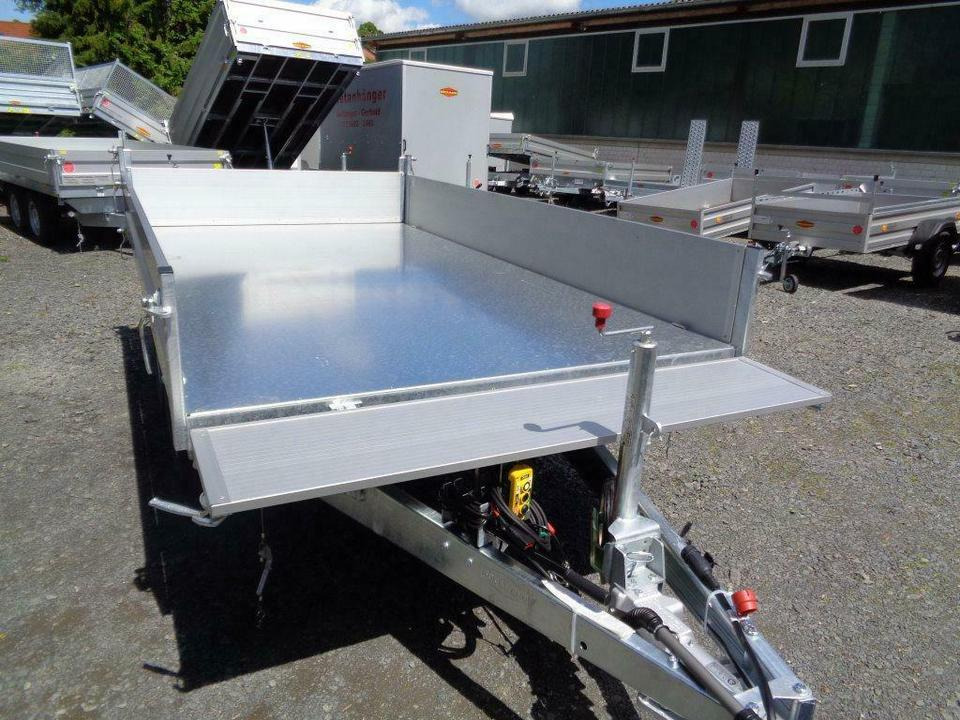 Remorque benne Böckmann PKW-Anhänger Elektro-Dreiseitenkipper 3,5 to. sofort: photos 14