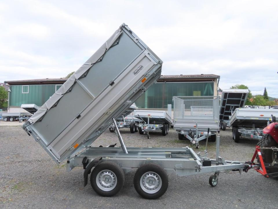 Böckmann PKW-Anhänger Kipper 2,0to Blechaufsatz Abdeckplane - Remorque benne: photos 2 Böckmann PKW-Anhänger Kipper 2,0to Blechaufsatz Abdeckplane - Remorque benne: photos 2