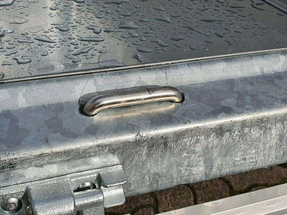 Remorque benne Böckmann PKW-Anhänger Rückwärtskipper, 1,5to, Gitter: photos 7 Remorque benne Böckmann PKW-Anhänger Rückwärtskipper, 1,5to, Gitter: photos 7