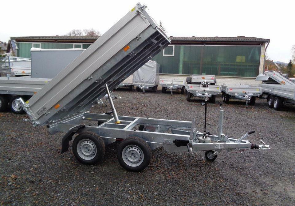 Böckmann PKW-Anhänger, Rückwärtskipper, 2,0 to. - Remorque benne: photos 1 Böckmann PKW-Anhänger, Rückwärtskipper, 2,0 to. - Remorque benne: photos 1