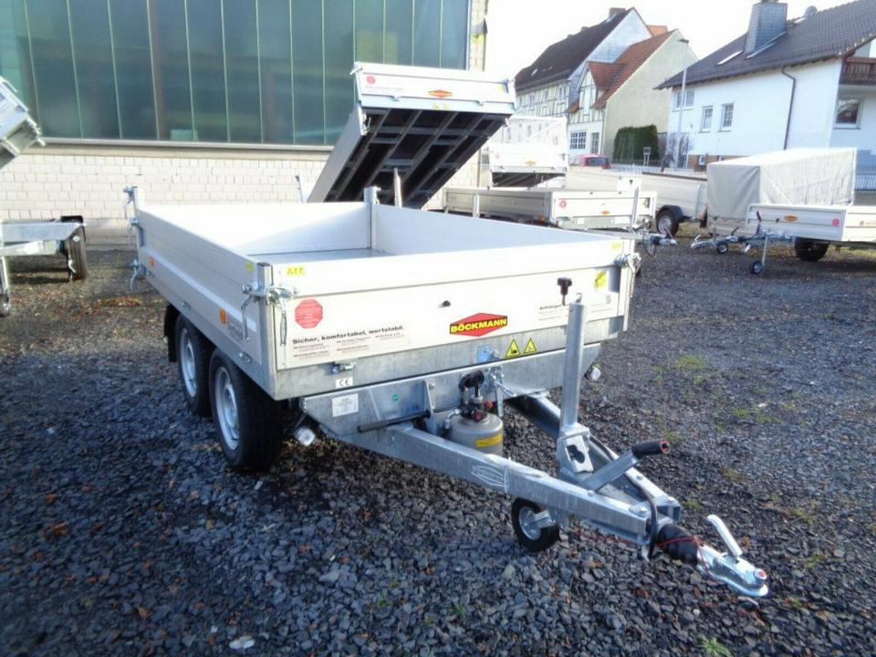 Böckmann PKW-Anhänger, Rückwärtskipper, 2,7 to. Tandem - Remorque benne: photos 3 Böckmann PKW-Anhänger, Rückwärtskipper, 2,7 to. Tandem - Remorque benne: photos 3