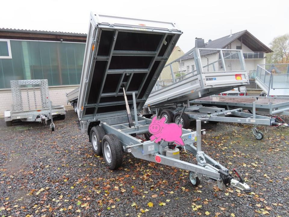 Schweinepreis, Böckmann PKW-Anhänger, Rückwärtskipper, 2,7 to. - Remorque benne: photos 2 Schweinepreis, Böckmann PKW-Anhänger, Rückwärtskipper, 2,7 to. - Remorque benne: photos 2
