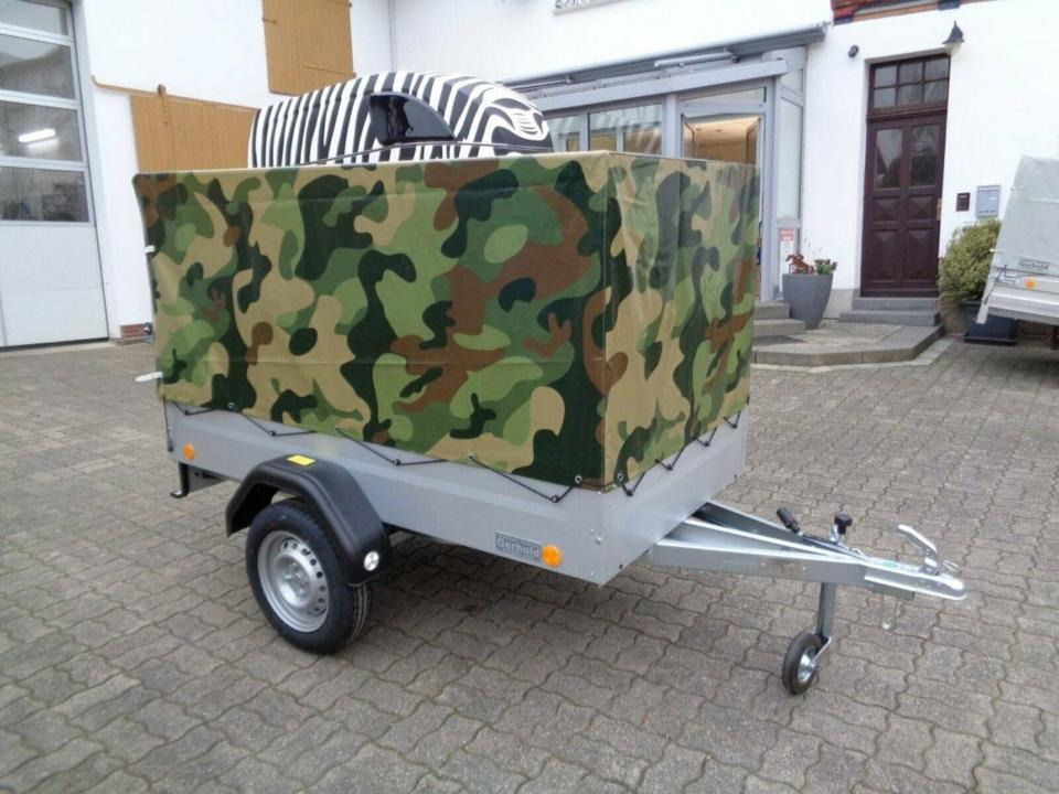 TPV PKW-Anhänger, Plane und Spriegel, 750 kg - Remorque voiture: photos 2 TPV PKW-Anhänger, Plane und Spriegel, 750 kg - Remorque voiture: photos 2