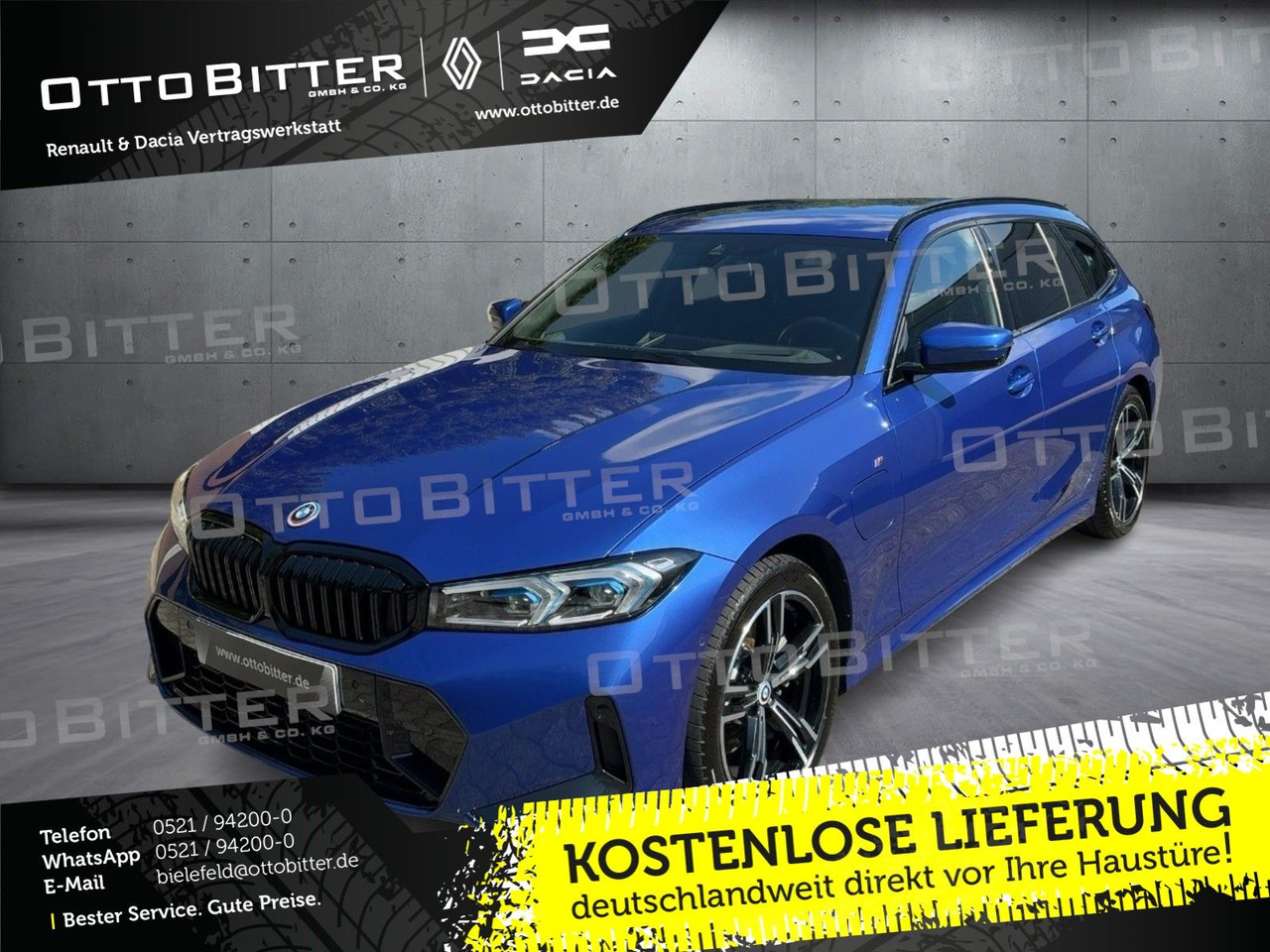 Voiture break BMW 330 e Touring 360/M SPORT/COMFORTPAKET: photos 1