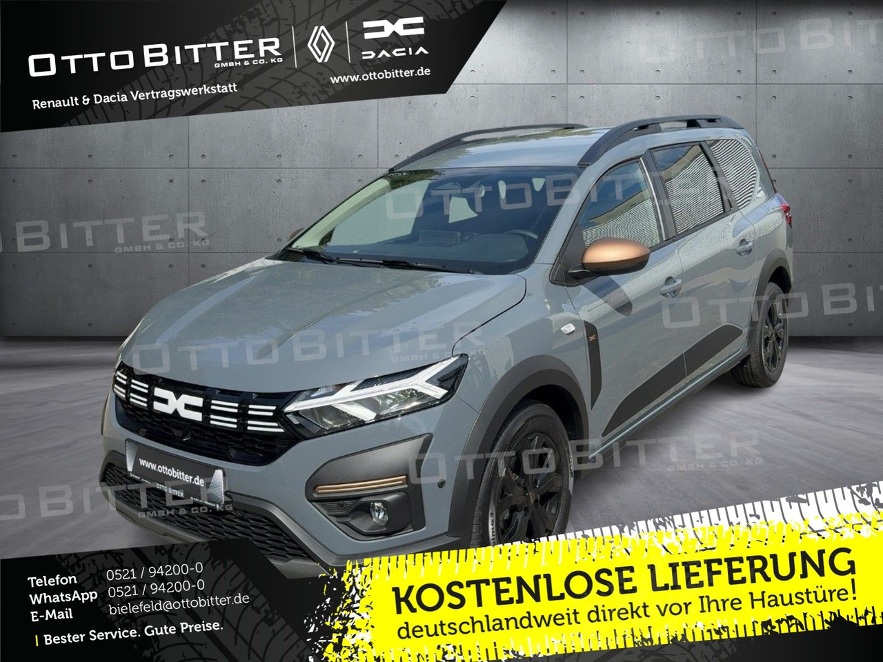 Dacia Jogger Extreme TCe110 5-Sitze CITY-PAKET - Voiture break: photos 1 Dacia Jogger Extreme TCe110 5-Sitze CITY-PAKET - Voiture break: photos 1