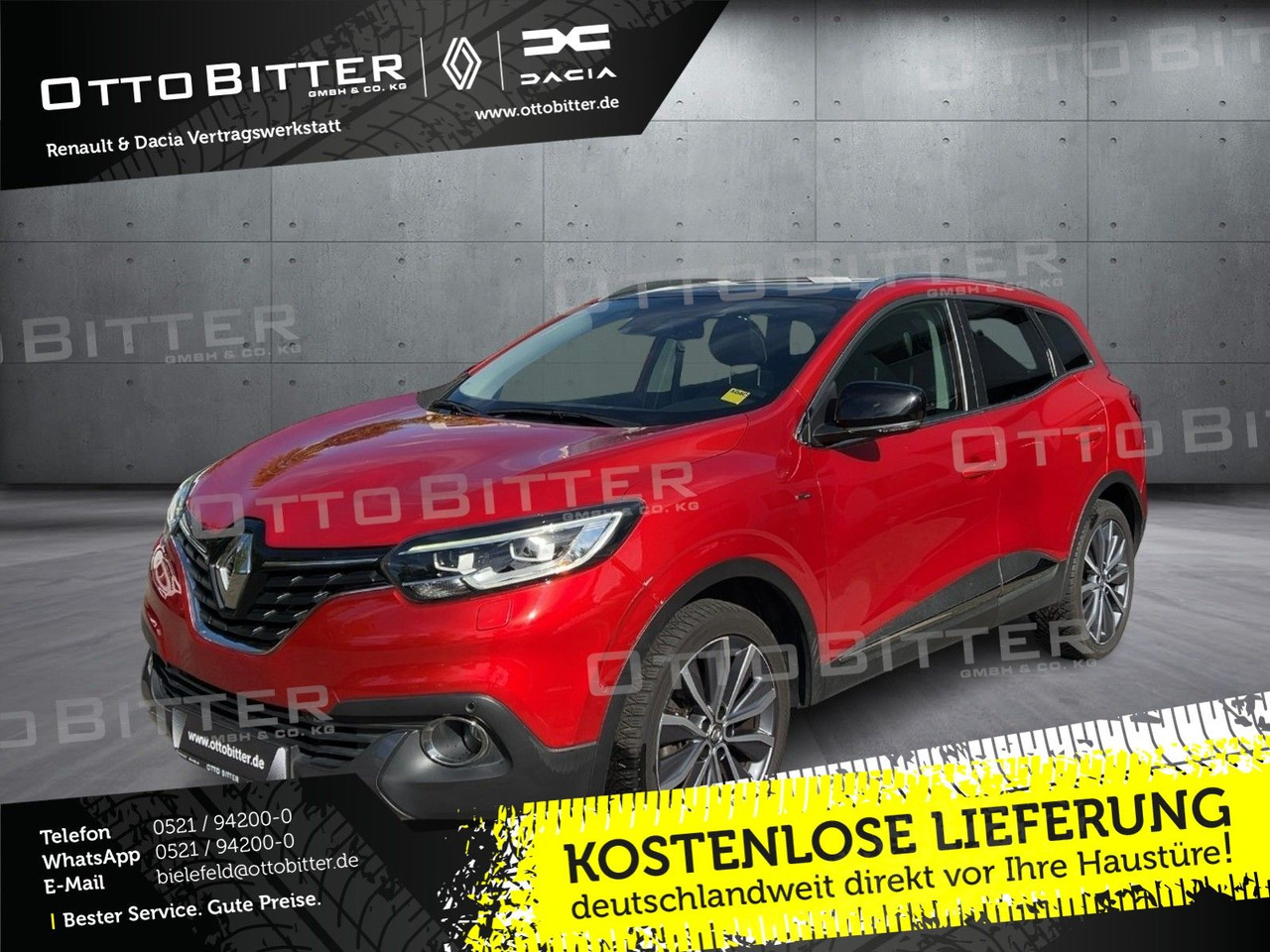 Renault Kadjar TCe130 BOSE Edition PANORAMAD/ANHÄNGERKUP - SUV: photos 1 Renault Kadjar TCe130 BOSE Edition PANORAMAD/ANHÄNGERKUP - SUV: photos 1