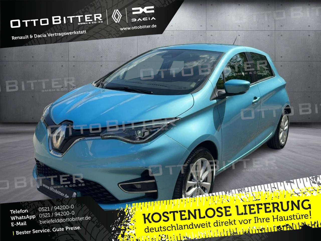 Renault ZOE EXPERIENCE R135 Batteriemiete Z.E.50 (52kWh) - Voiture: photos 1 Renault ZOE EXPERIENCE R135 Batteriemiete Z.E.50 (52kWh) - Voiture: photos 1