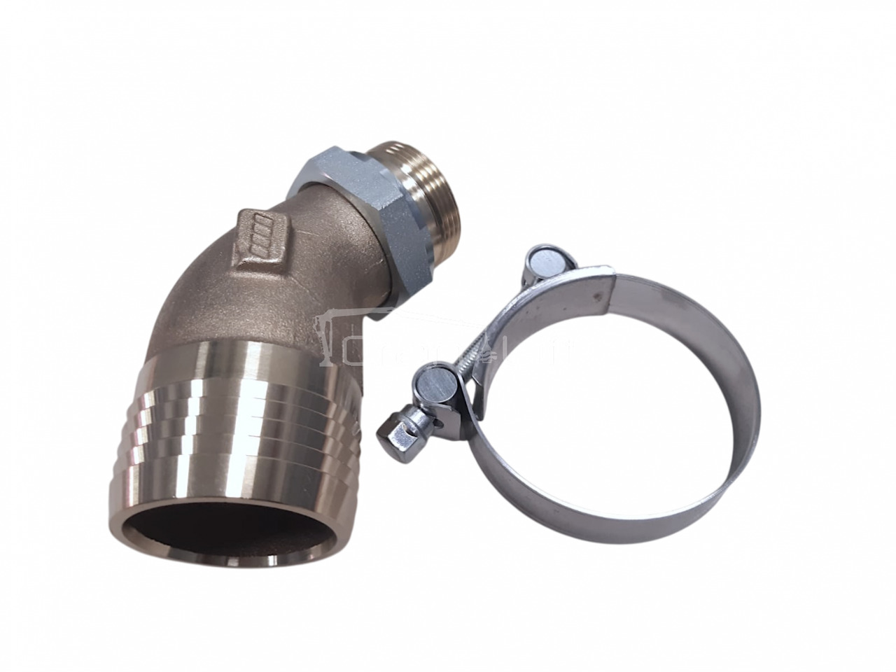 Króciec ssawny 45° G:1 1/2" DN63 15509000620 - Pompe hydraulique pour Grue auxiliaire: photos 2 Króciec ssawny 45° G:1 1/2" DN63 15509000620 - Pompe hydraulique pour Grue auxiliaire: photos 2