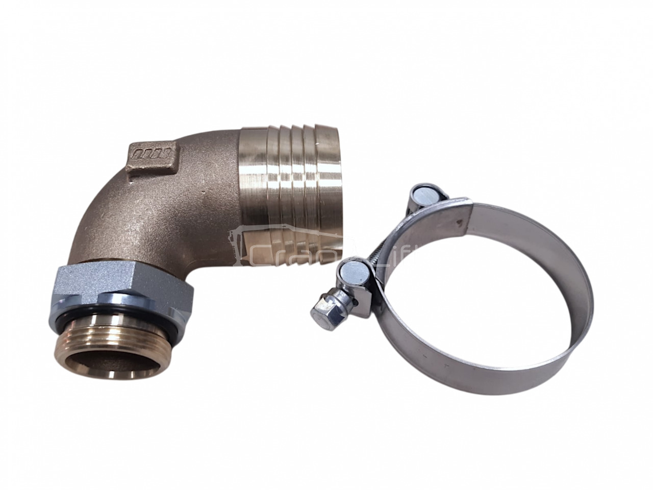 Króciec ssawny 90° G1 1/4" DN63 15510000538 - Pompe hydraulique pour Grue auxiliaire: photos 1 Króciec ssawny 90° G1 1/4" DN63 15510000538 - Pompe hydraulique pour Grue auxiliaire: photos 1