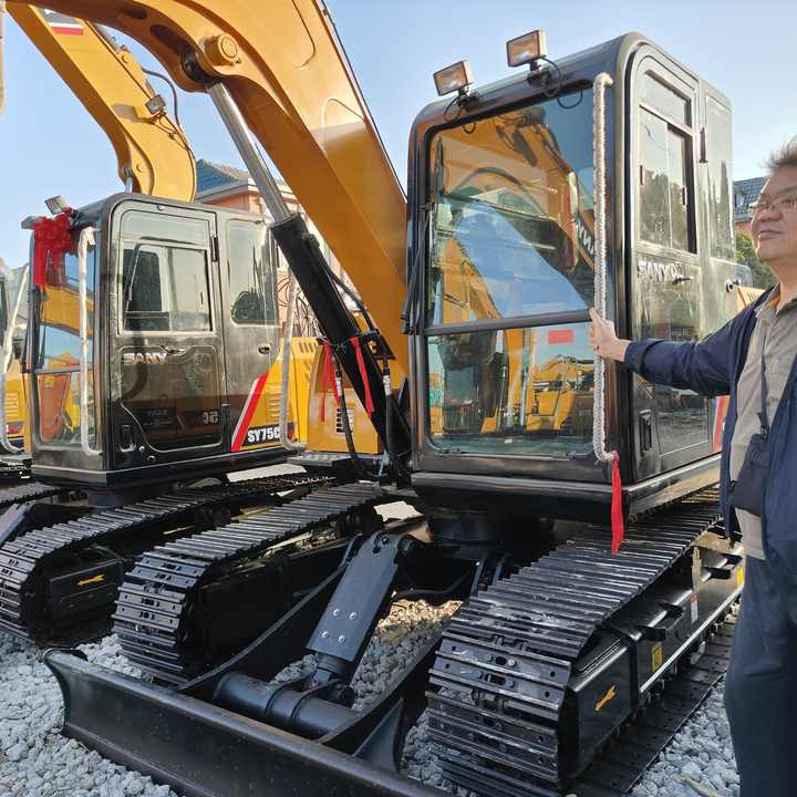 China Brand Used Sany Sy95c Mini Excavator 6ton Crawler Earth Digger Machine for Sale - Mini pelle: photos 3 China Brand Used Sany Sy95c Mini Excavator 6ton Crawler Earth Digger Machine for Sale - Mini pelle: photos 3