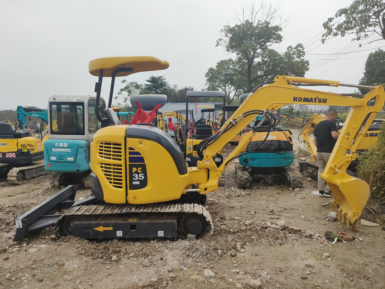 Mini pelle KOMATSU PC35 [ Copy ] [ Copy ]: photos 6