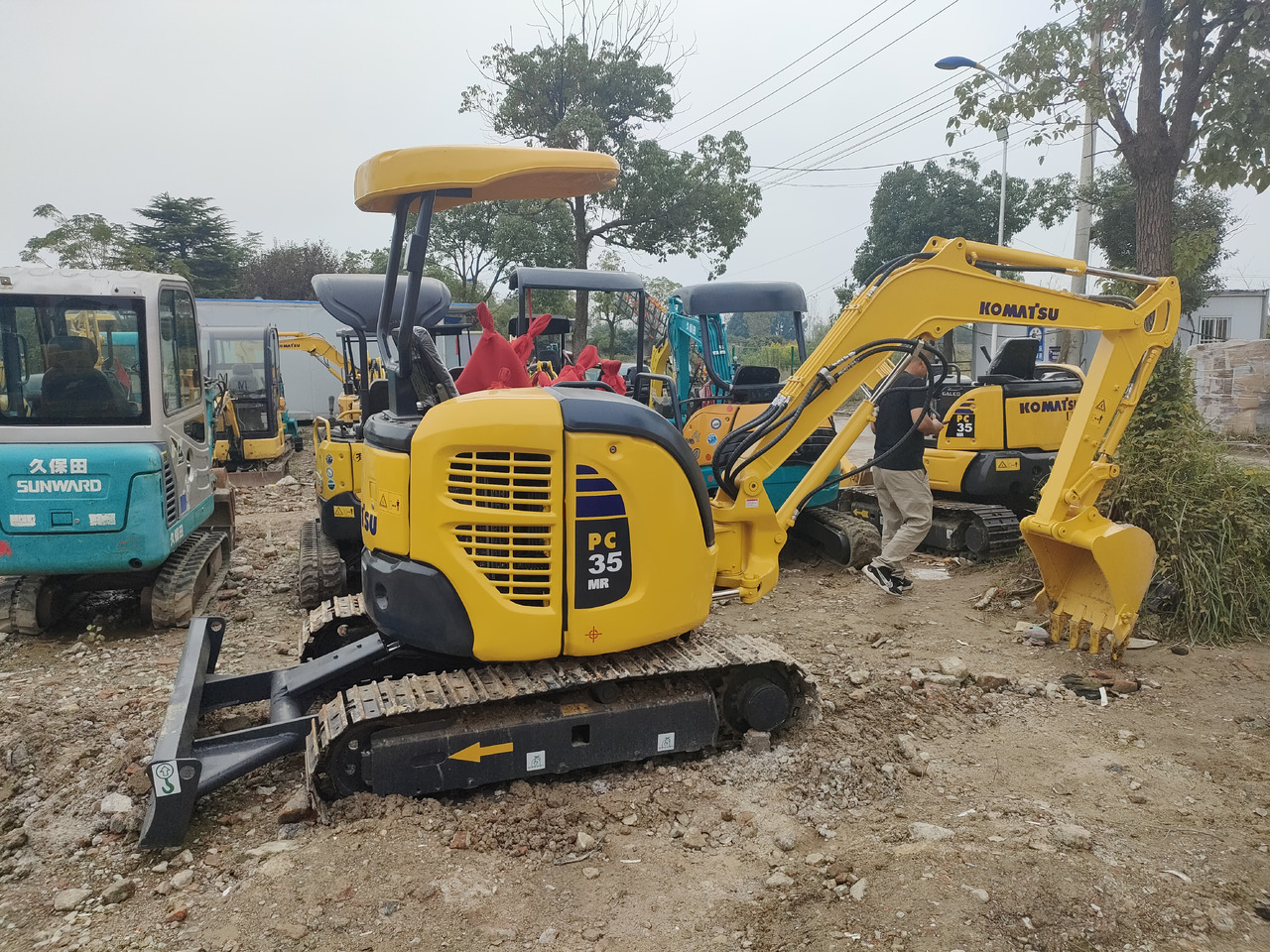 Mini pelle KOMATSU PC35 [ Copy ] [ Copy ]: photos 12