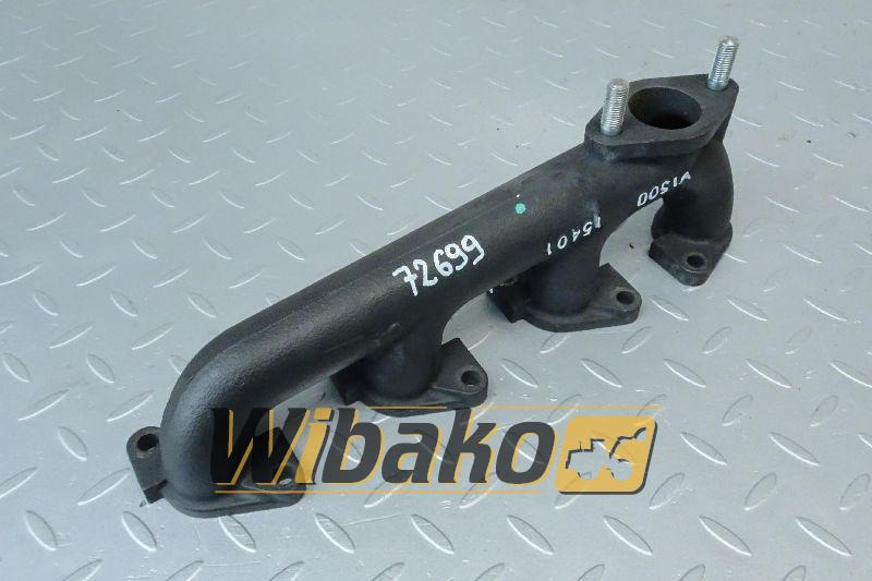 Exhaust manifold for engine Kubota V2403 15401-12310 - Collecteur d'échappement pour Engins de chantier: photos 1 Exhaust manifold for engine Kubota V2403 15401-12310 - Collecteur d'échappement pour Engins de chantier: photos 1