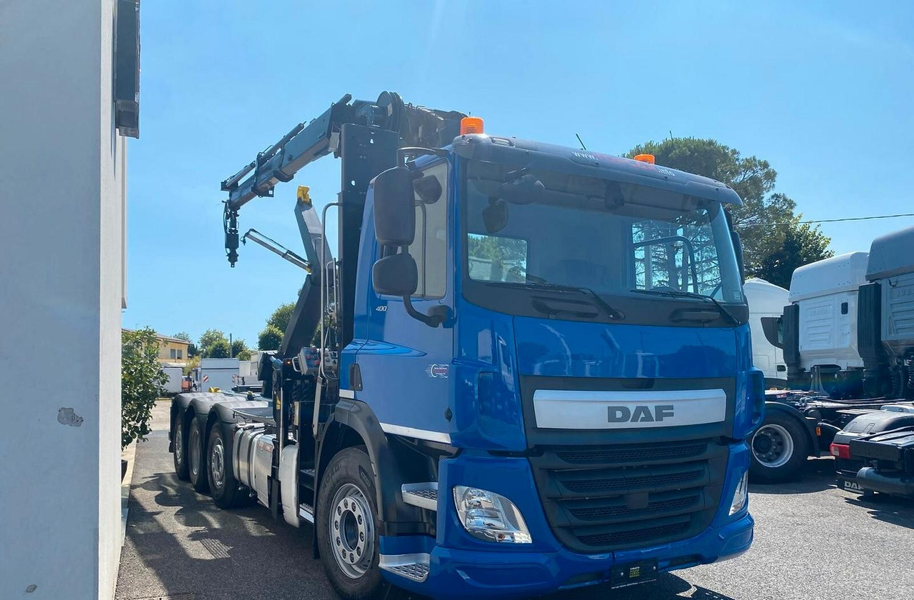 DAF CF400 SCARRABILE E GRU HIAB 4 ASSI - Camion ampliroll, Camion grue: photos 5 DAF CF400 SCARRABILE E GRU HIAB 4 ASSI - Camion ampliroll, Camion grue: photos 5