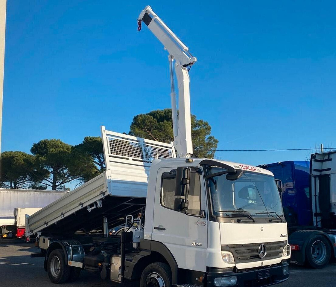 MERCEDES 816 ATEGO RIBALTABILE E GRU - Camion benne, Camion grue: photos 2 MERCEDES 816 ATEGO RIBALTABILE E GRU - Camion benne, Camion grue: photos 2