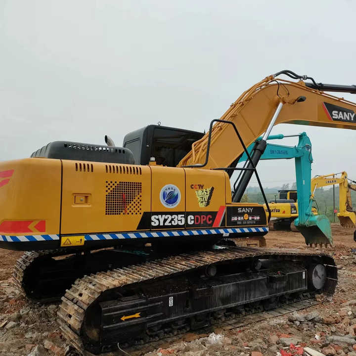 China Brand Used Sany Sy235c Mini Excavator 6ton Crawler Earth Digger Machine for Sale - Pelle sur chenille: photos 2 China Brand Used Sany Sy235c Mini Excavator 6ton Crawler Earth Digger Machine for Sale - Pelle sur chenille: photos 2