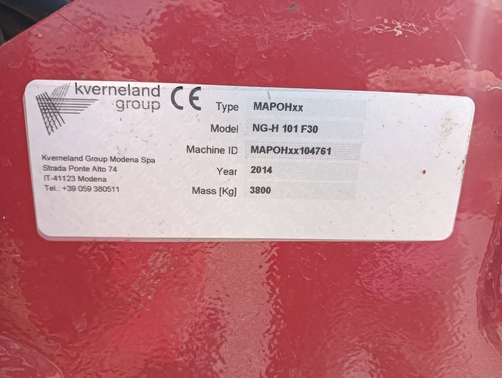 Kverneland NG-H101F30 - Herse rotative: photos 3 Kverneland NG-H101F30 - Herse rotative: photos 3