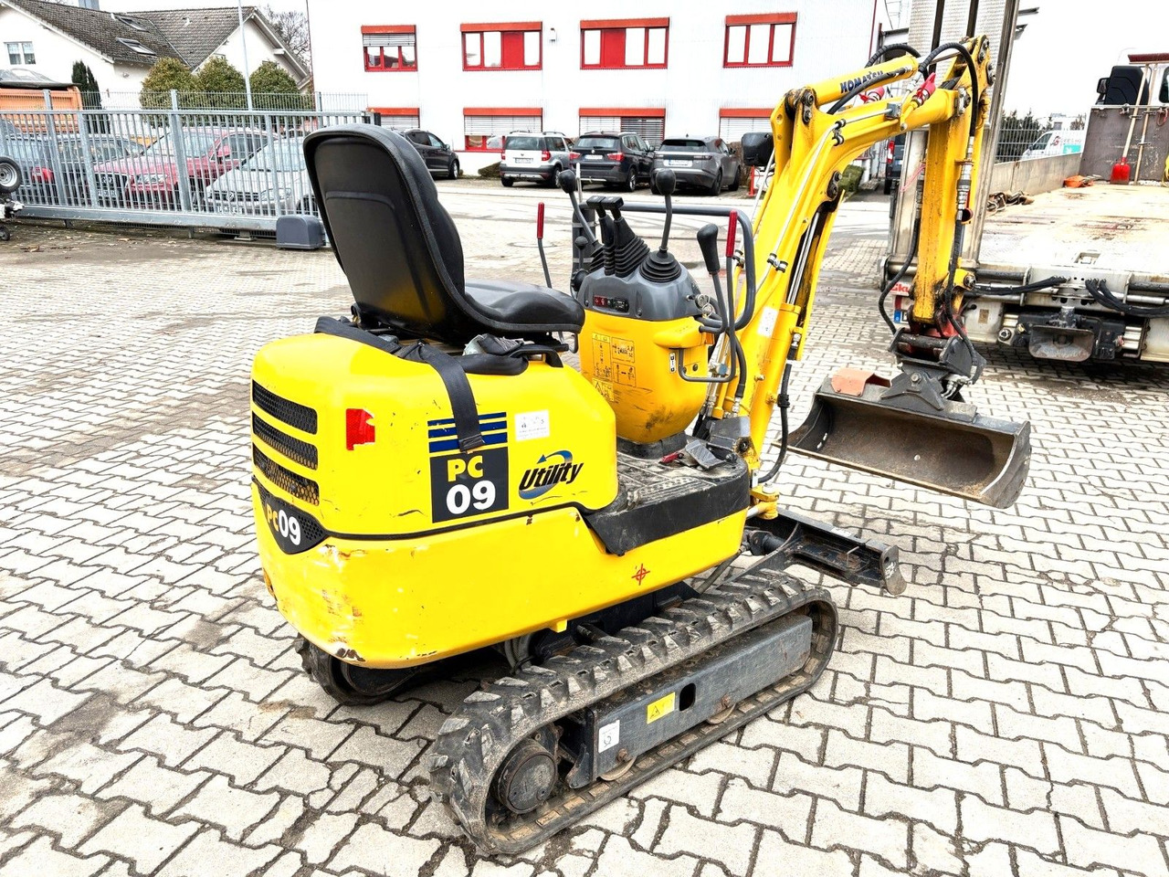 Komatsu PC09-1 - Mini pelle: photos 2 Komatsu PC09-1 - Mini pelle: photos 2