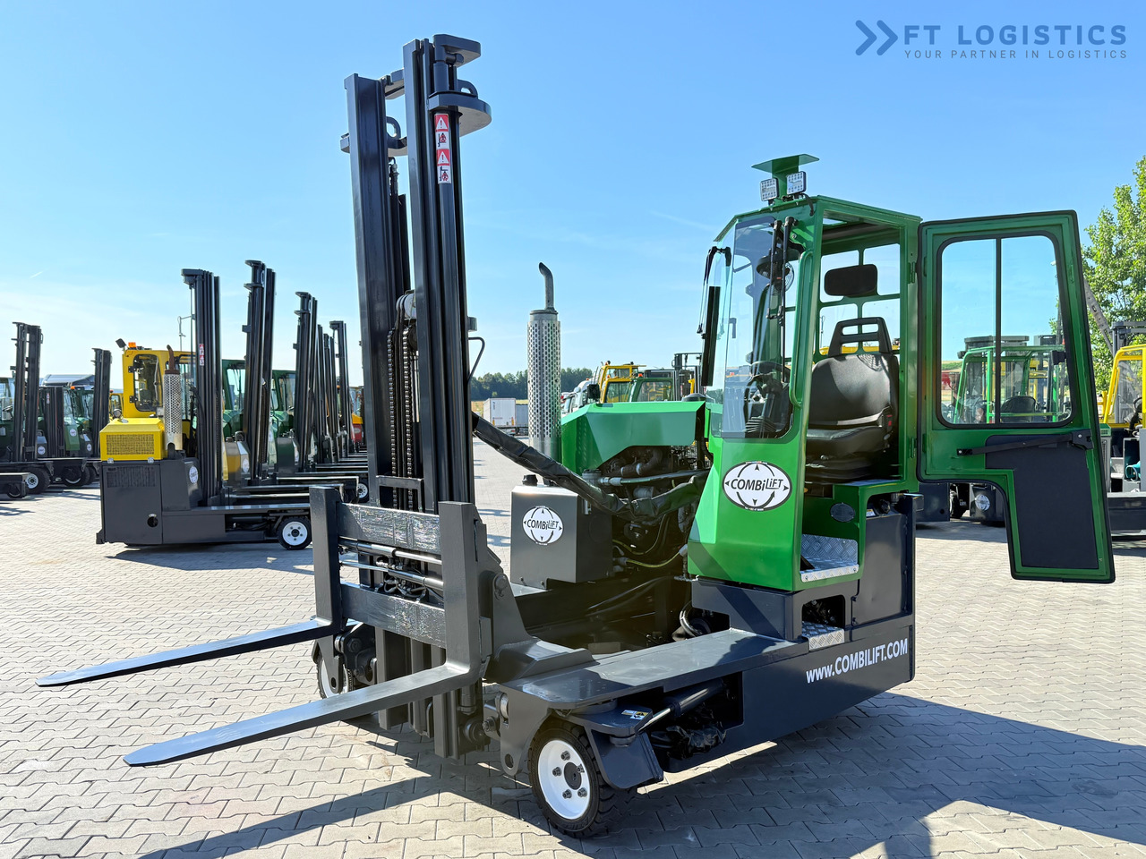 Chariot multidirectionnel COMBILIFT C3000 / DUPLEX - 4100MM / DIESEL / FREE LIFT / CABIN / LIKE NEW: photos 18