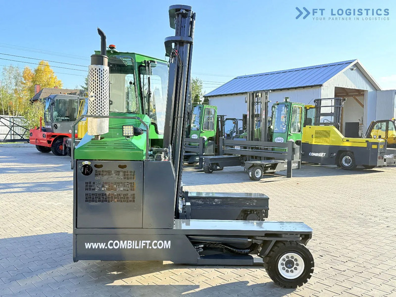 Combilift C4000 / DIESEL / DUPLEX 4100MM / FREE LIFT / SIDE SHIFT / FULL CABIN / EXCELLENT CONDITION / Wide range of four-way and side loa - Chariot multidirectionnel: photos 5 Combilift C4000 / DIESEL / DUPLEX 4100MM / FREE LIFT / SIDE SHIFT / FULL CABIN / EXCELLENT CONDITION / Wide range of four-way and side loa - Chariot multidirectionnel: photos 5