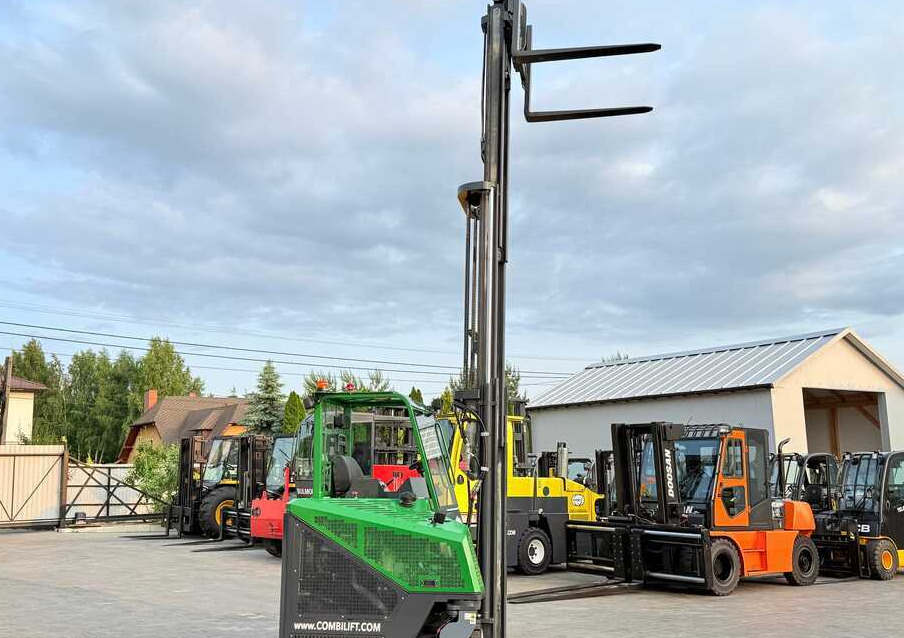 Chariot multidirectionnel Combilift C4000CB / TRIPLEX - 5200MM / LPG / FREE LIFT / FORK POSITIONER / FORK SIDESHIFT / HEIGHT 2450MM / LIKE NEW: photos 34