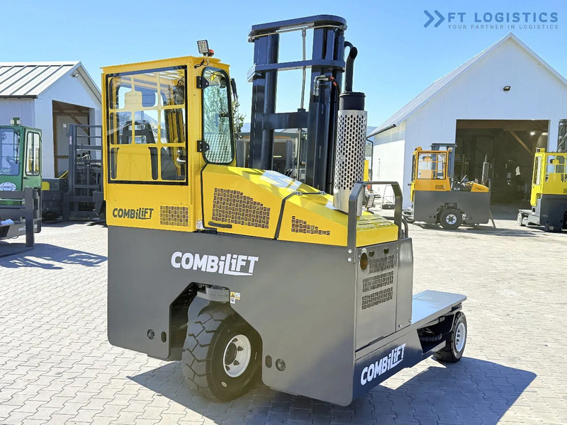 Chariot multidirectionnel Combilift Combilift FOUR-WAY MULTIDIRECTIONAL FORKLIFT C4000 / DIESEL / DUPLEX 4100MM / ONLY 2888 HOURS / FORK POSITIONER / FULL CABIN – H: photos 8