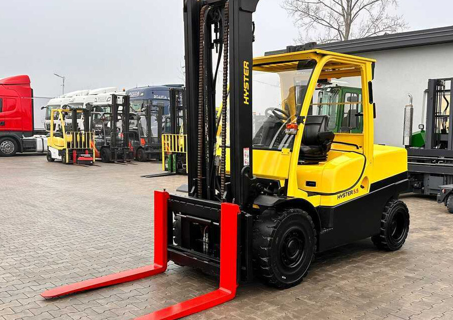 Hyster H5.5FT - Diesel -Only 5156 hours-Excellent condition - Chariot élévateur diesel: photos 1 Hyster H5.5FT - Diesel -Only 5156 hours-Excellent condition - Chariot élévateur diesel: photos 1