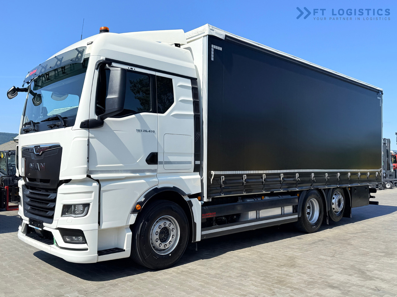 MAN TGX 26.470 / 19 Pallets / Steering Axle / 15 Ton Payload / Retarder / Excellent Condition - Camion à rideaux coulissants: photos 3 MAN TGX 26.470 / 19 Pallets / Steering Axle / 15 Ton Payload / Retarder / Excellent Condition - Camion à rideaux coulissants: photos 3