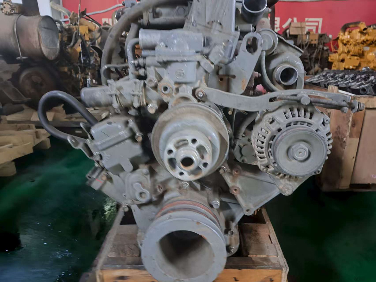 ISUZU 4LE2 - Moteur pour Pelle: photos 3 ISUZU 4LE2 - Moteur pour Pelle: photos 3
