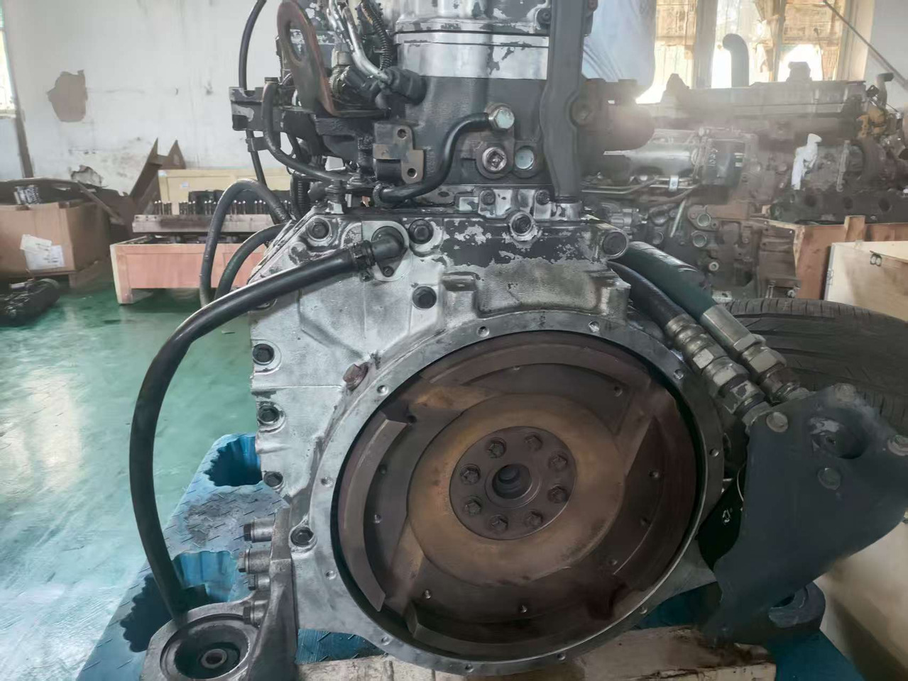 KOMATSU 6D107E-1 - Moteur pour Pelle: photos 4 KOMATSU 6D107E-1 - Moteur pour Pelle: photos 4